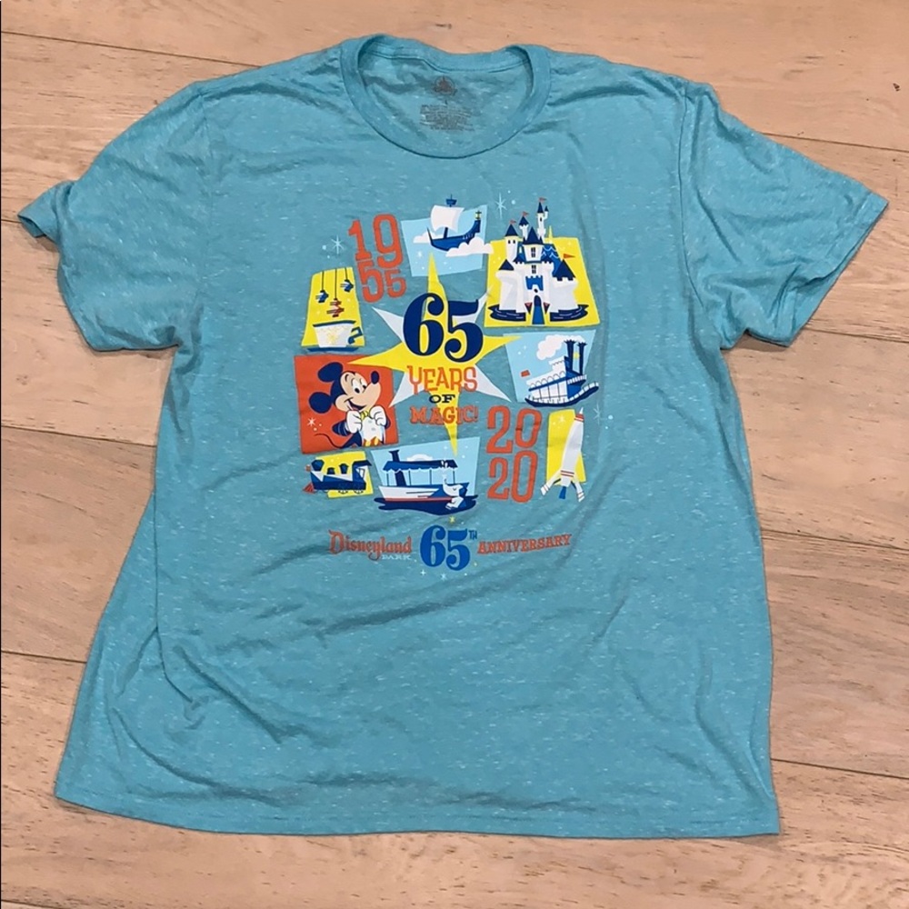 Disneyland 65th anniversary tshirt